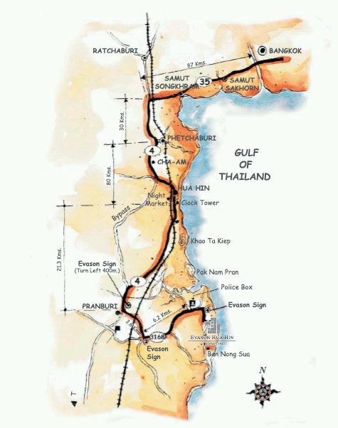 Evason Hua Hin and Six Senses Spa Hotel Pranburi