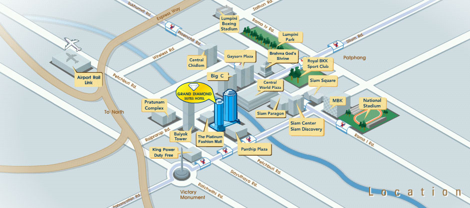 Grand Diamond Suites Hotel Bangkok