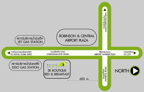 3b Boutique Bed and Breakfast Hotel Chiang Mai