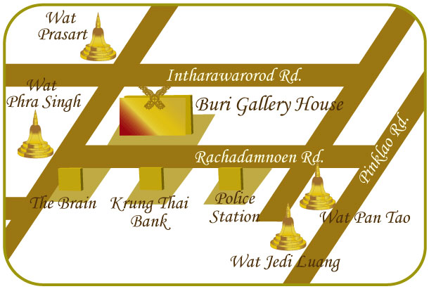 Buri Gallery House Hotel Chiang Mai