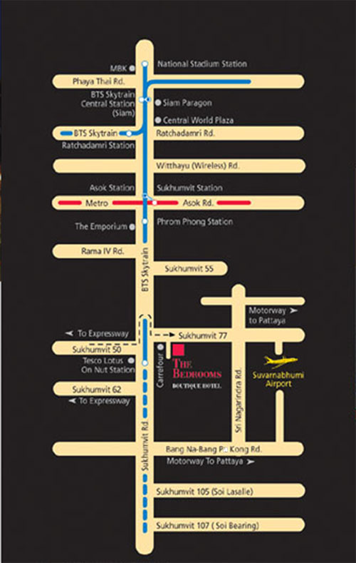 The Bedrooms Boutique Hotel Bangkok